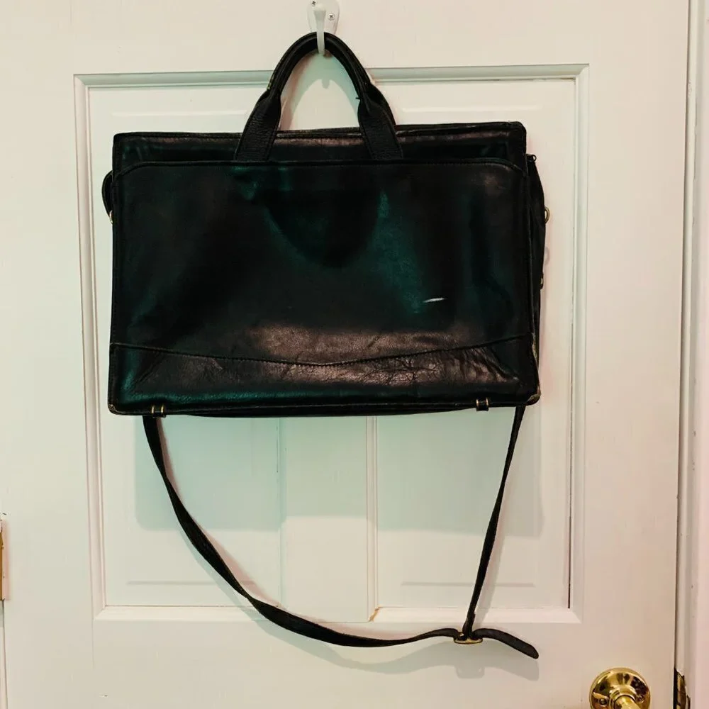 Schlesinger Brothers Leather Briefcase